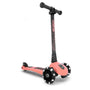 Highway Kick 3 Fold Away Scooter with LED Wheels (Peach)